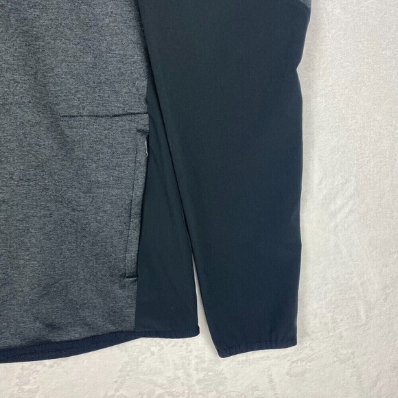 Under Armour Sweater Mens Large Gray Black Lightweight Pullover Sweatshirt - Picture 5 of 10
